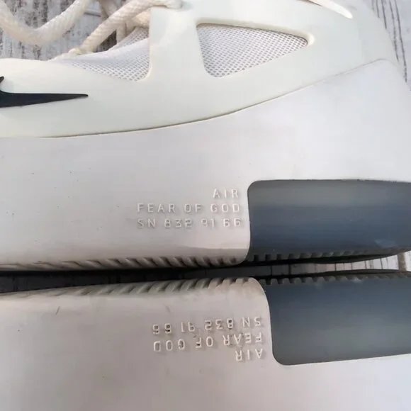 Nike Fear of God 1 Sail 2019 Men Size 12